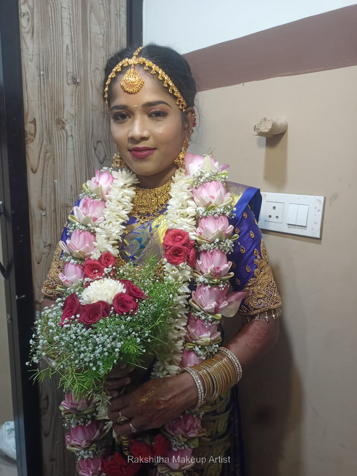 Engagement and reception makeup Vaitheeswarankoil